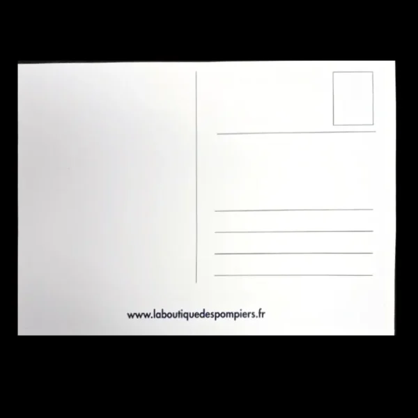 Lot cartes postales Halloween pompiers pour caserne