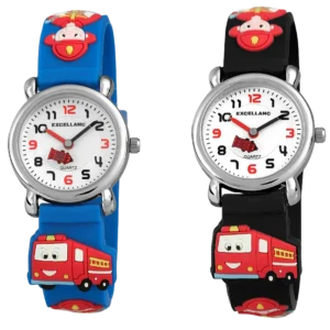 Montre pour les petits fans de pompiers