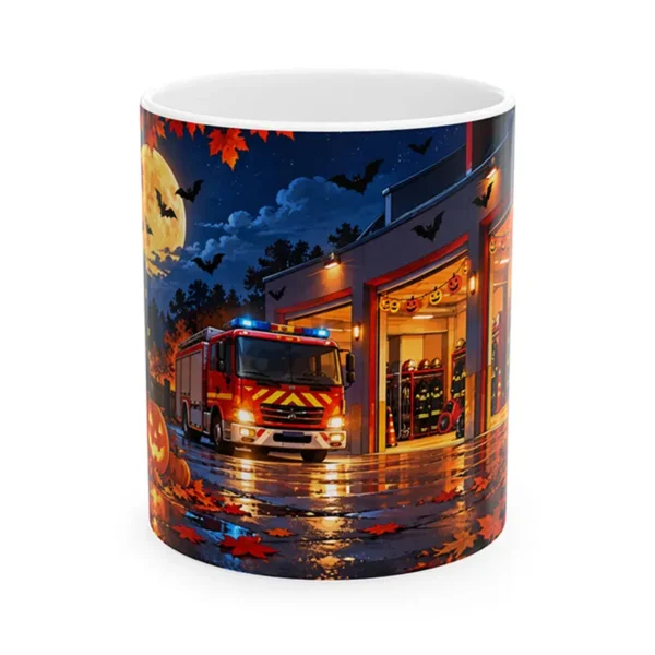 Mug Halloween pompiers